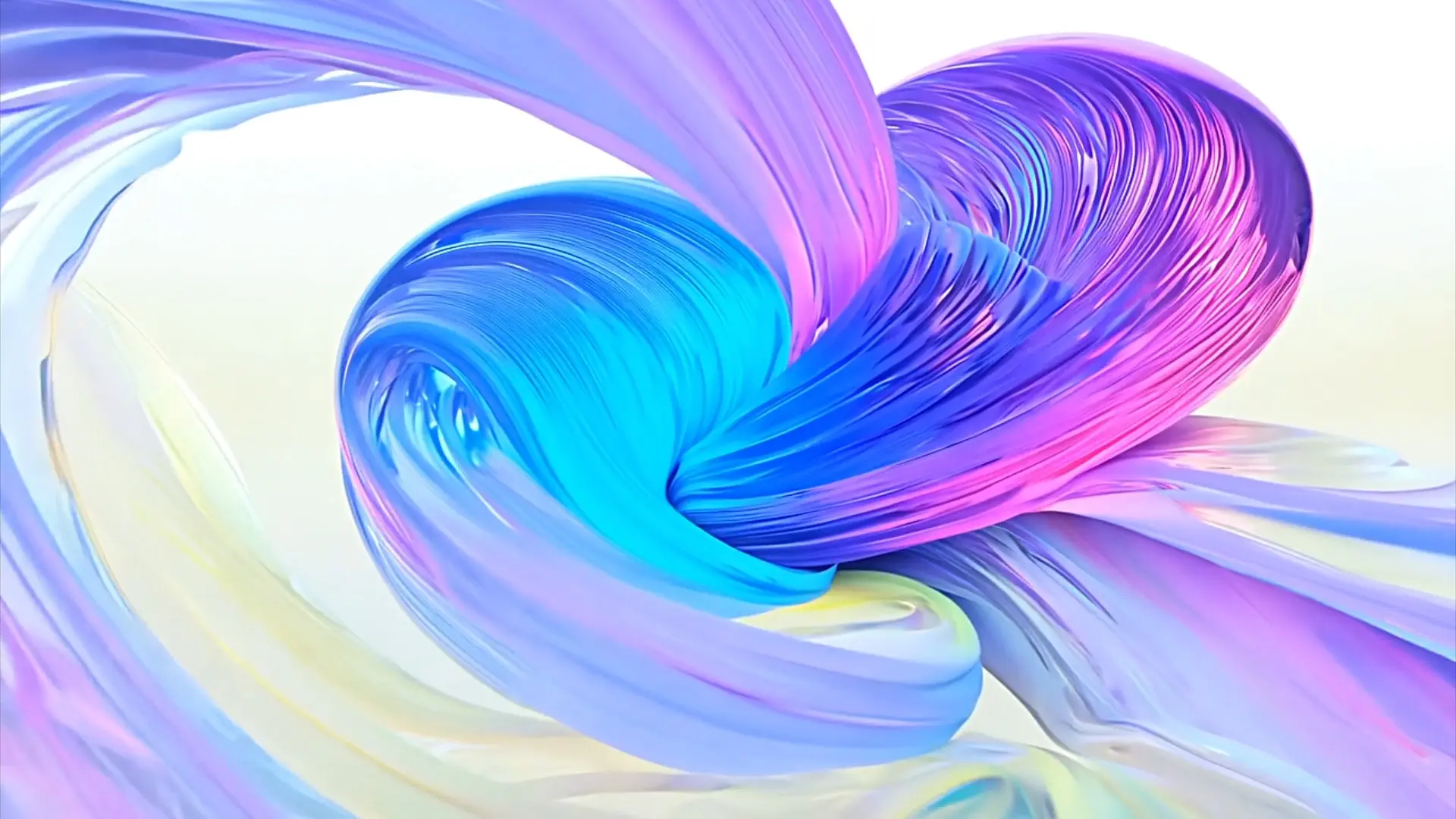 Artistic Fabric Waves Background for Title Animation